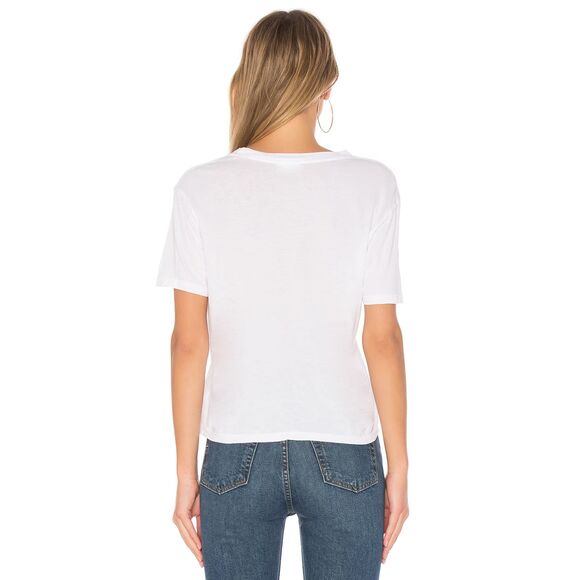 RE/DONE Kisses for Revenge Graphic Retro 70's Loose Tee Vintage White Sz XS $150 - Picture 6 of 12